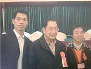 原廣東副省長匡吉和土大媽總經理合影