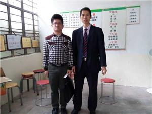 前海農交所陳先生和品牌雞蛋企業土大媽蔡總合影